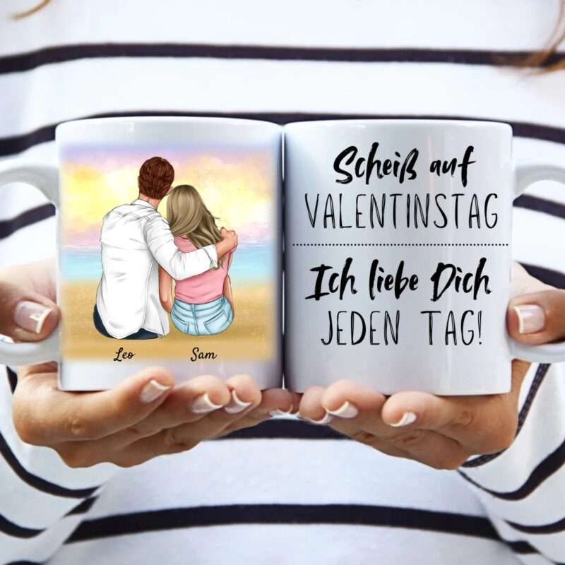 Pärchen - Personalisierte Tasse