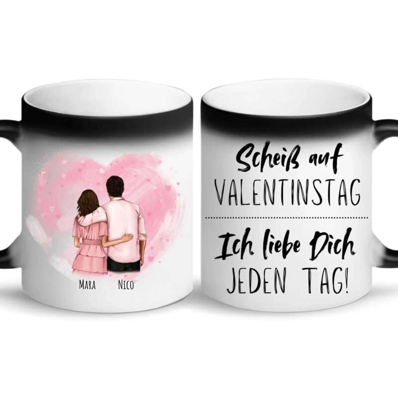 Pärchen “Dir gehört mein Herz”- Personalisierte Tasse
