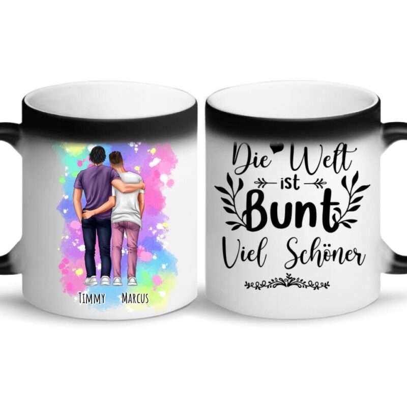 "Weil Liebe siegt" LGBTQ+ - Personalisierte Tasse
