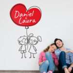 Bild von   wandtattoo herzballon personaljpg | fotogeschenkideende 🎀 Geschenke mit eigenem Foto Motiv o Text