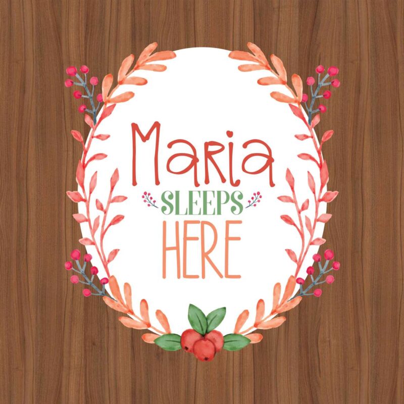 Bild von   wandtattoo tuerschild personaljpg | fotogeschenkideende 🎀 Geschenke mit eigenem Foto Motiv o Text