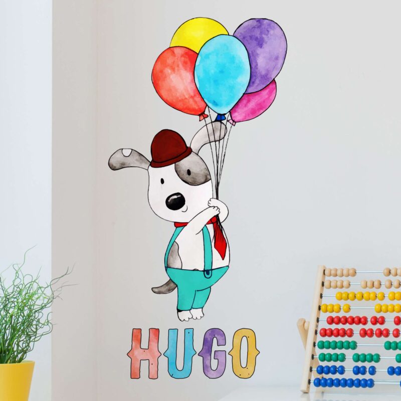 Bild von   hund wandtattoo personalisierbjpg | fotogeschenkideende 🎀 Geschenke mit eigenem Foto Motiv o Text