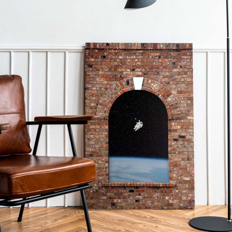 Wandbilder 3D 3d Bogen personalisiert