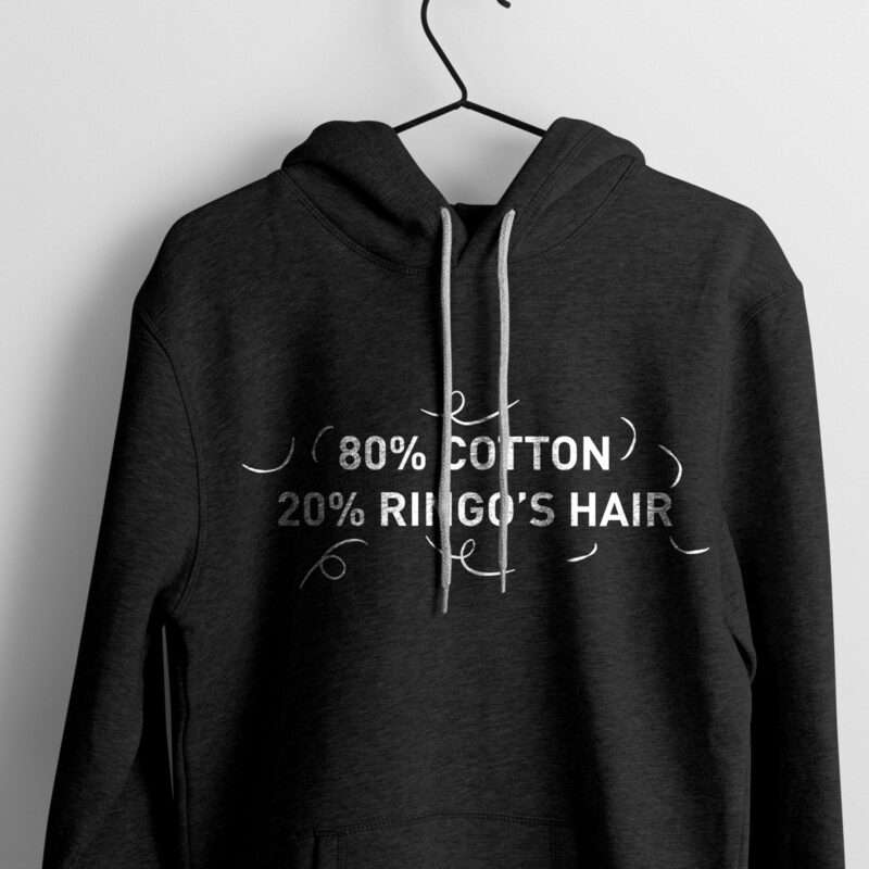 Kapuzenpullover Haare vom Haustier personalisiert