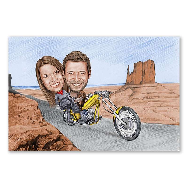 Bild von   karikatur vom foto tour im vjpg | fotogeschenkideende 🎀 Geschenke mit eigenem Foto Motiv o Text