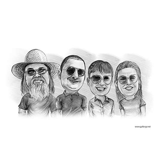 Bild von   karikatur vom foto cooles tejpg | fotogeschenkideende 🎀 Geschenke mit eigenem Foto Motiv o Text