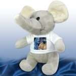 Bild von   kuscheltier elefant mit fotojpg | fotogeschenkideende 🎀 Geschenke mit eigenem Foto Motiv o Text