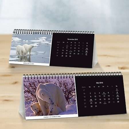 Bild von   kalender eisbaeren fotokalenjpg | fotogeschenkideende 🎀 Geschenke mit eigenem Foto Motiv o Text