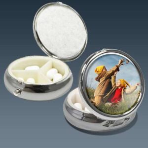 Pillendose mit Foto