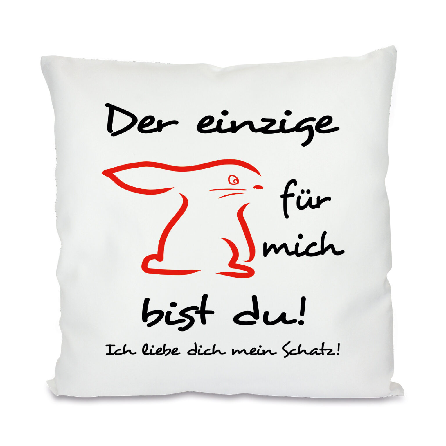 Kissen Mit Spruch 'Müsst Ich Eine Freundin Wählen' - 40x40 Cm Geschenkidee Mit Füllung