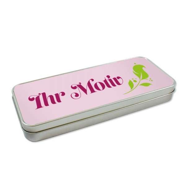 Bild von   geschenkdose rechteck flach injpg | fotogeschenkideende 🎀 Geschenke mit eigenem Foto Motiv o Text