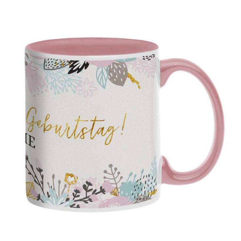 Bild von   tasse mit foto rosajpg | fotogeschenkideende 🎀 Geschenke mit eigenem Foto Motiv o Text
