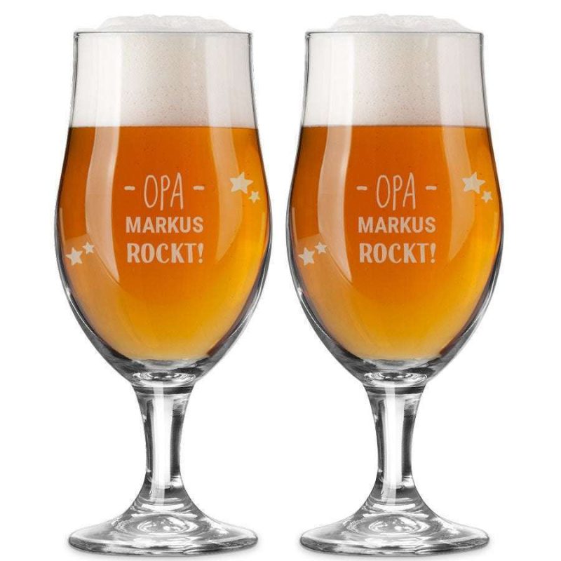 Bild von   bierglas mit gravur opa  sjpg | fotogeschenkideende 🎀 Geschenke mit eigenem Foto Motiv o Text