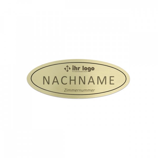 Bild von   tuerschild aus messing oval jpg | fotogeschenkideende 🎀 Geschenke mit eigenem Foto Motiv o Text