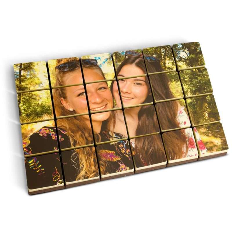 Bild von   schokoladen puzzle  stueckjpg | fotogeschenkideende 🎀 Geschenke mit eigenem Foto Motiv o Text