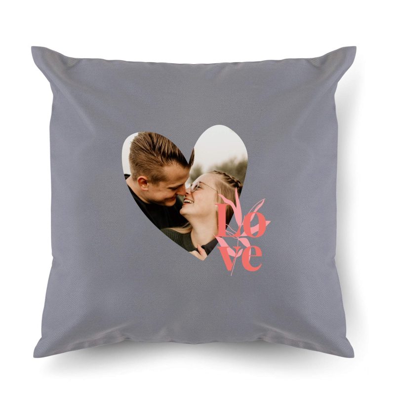 Bild von   kissen  x  cm hellgraujpg | fotogeschenkideende 🎀 Geschenke mit eigenem Foto Motiv o Text