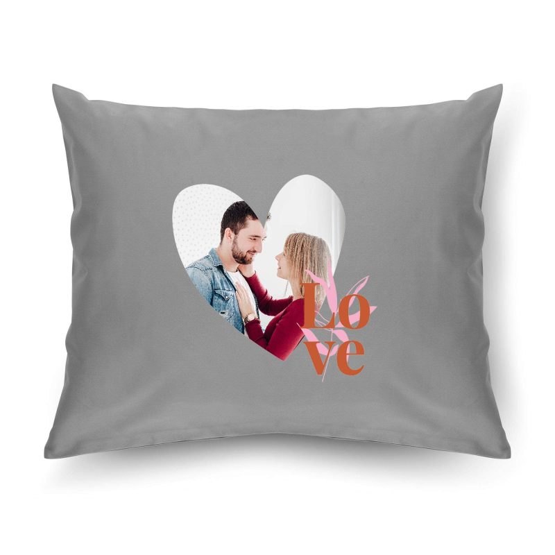Bild von   kissen xcm hellgraujpg | fotogeschenkideende 🎀 Geschenke mit eigenem Foto Motiv o Text