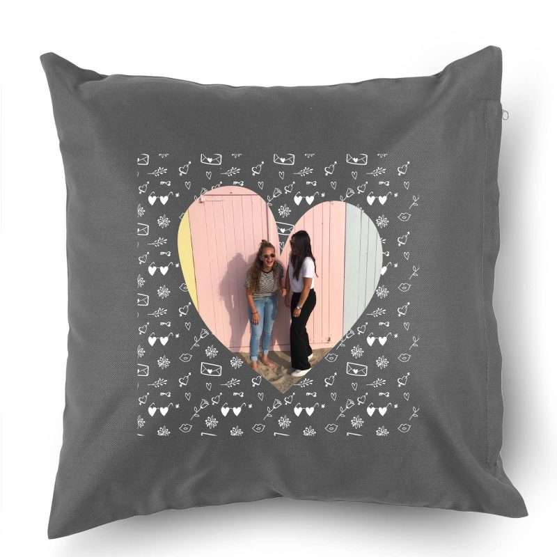 Bild von   kissen  x  cm dunkelgrjpg | fotogeschenkideende 🎀 Geschenke mit eigenem Foto Motiv o Text