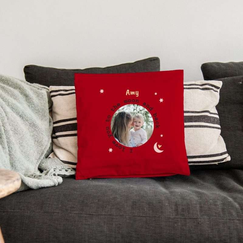 Bild von   liebeskissen rot mit fuelljpg | fotogeschenkideende 🎀 Geschenke mit eigenem Foto Motiv o Text
