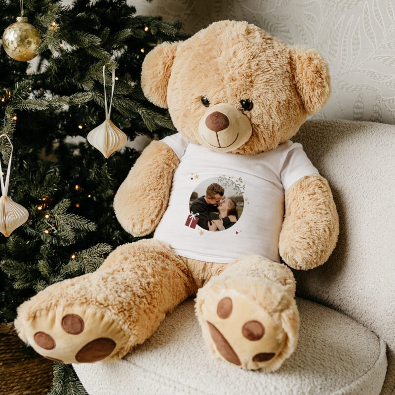 Bild von   kuscheltier grosser teddybaejpg | fotogeschenkideende 🎀 Geschenke mit eigenem Foto Motiv o Text