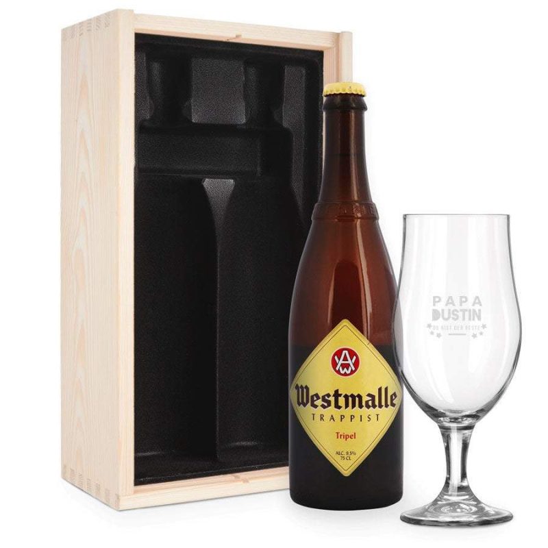 Bild von   bier mit glas westmallejpg | fotogeschenkideende 🎀 Geschenke mit eigenem Foto Motiv o Text