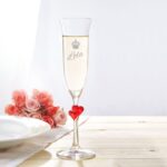 Bild von   sektglas mit gravur herz imjpg | fotogeschenkideende 🎀 Geschenke mit eigenem Foto Motiv o Text