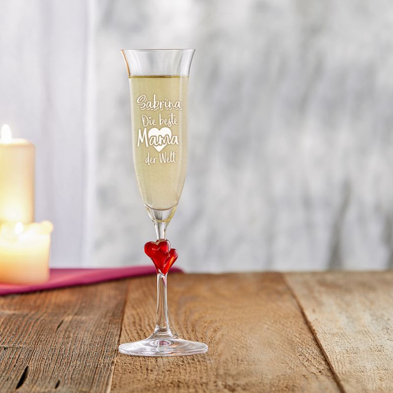 Bild von   sektglas mit gravur herz imjpg | fotogeschenkideende 🎀 Geschenke mit eigenem Foto Motiv o Text