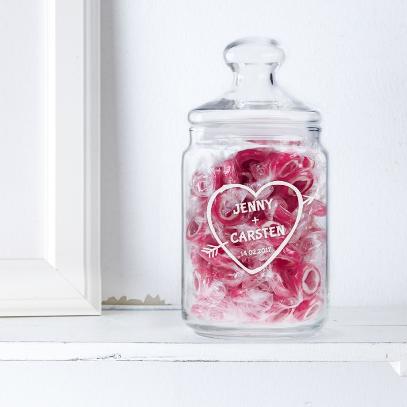 Bild von   bonbonglas mit gravur amorsjpg | fotogeschenkideende 🎀 Geschenke mit eigenem Foto Motiv o Text
