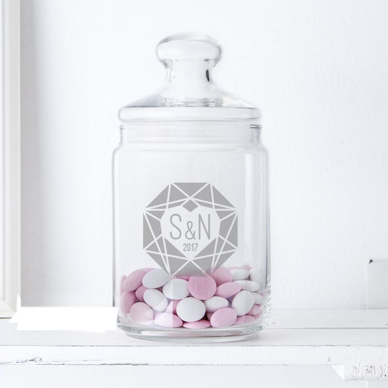 Bild von   bonbonglas mit gravur diamanjpg | fotogeschenkideende 🎀 Geschenke mit eigenem Foto Motiv o Text