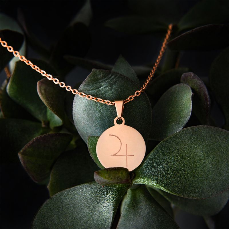 Bild von   kette mit gravur kleiner runjpg | fotogeschenkideende 🎀 Geschenke mit eigenem Foto Motiv o Text