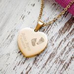 Bild von   herz anhaenger kette mit gravujpg | fotogeschenkideende 🎀 Geschenke mit eigenem Foto Motiv o Text