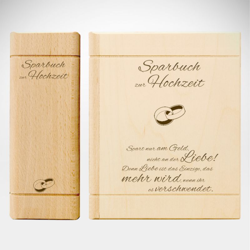 Bild von   spardose buch aus holz zur hocjpg | fotogeschenkideende 🎀 Geschenke mit eigenem Foto Motiv o Text
