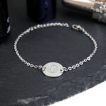 Bild von   armkettchen mit gravur initijpg | fotogeschenkideende 🎀 Geschenke mit eigenem Foto Motiv o Text