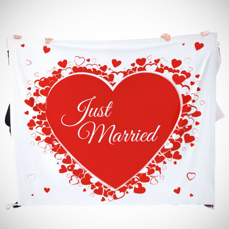 Bild von   hochzeitslaken mit romantischejpg | fotogeschenkideende 🎀 Geschenke mit eigenem Foto Motiv o Text