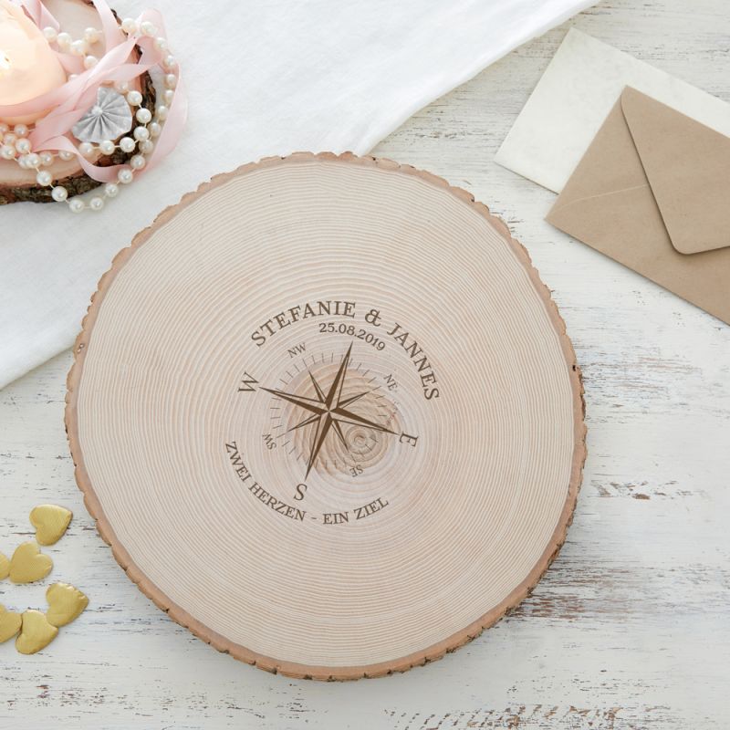 Bild von   riesen baumscheibe mit gravurjpg | fotogeschenkideende 🎀 Geschenke mit eigenem Foto Motiv o Text