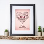 Bild von   wortwolke herz fuer oma persjpg | fotogeschenkideende 🎀 Geschenke mit eigenem Foto Motiv o Text