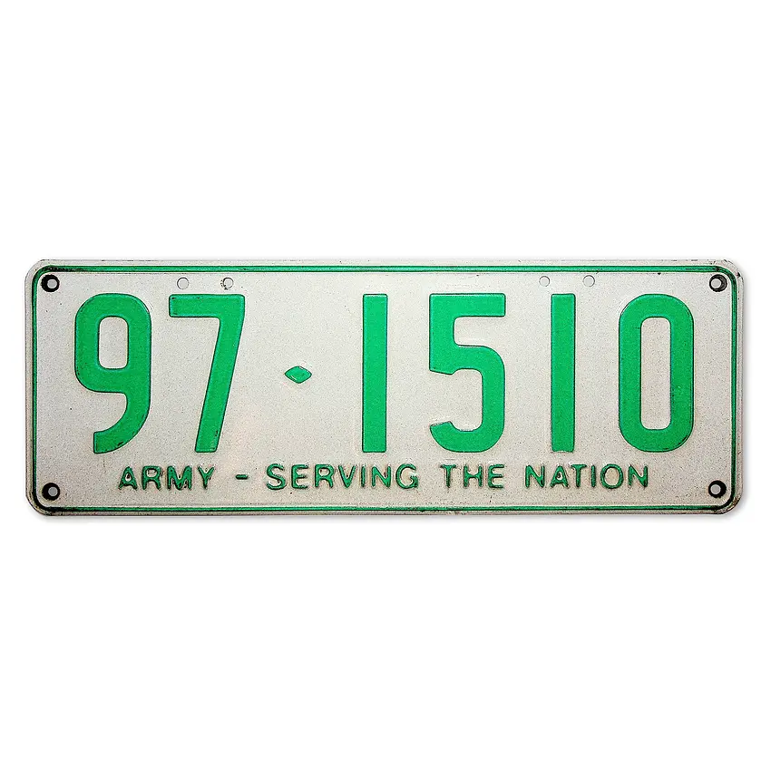 Bild von   nummernschild armyjpg | fotogeschenkideende 🎀 Geschenke mit eigenem Foto Motiv o Text