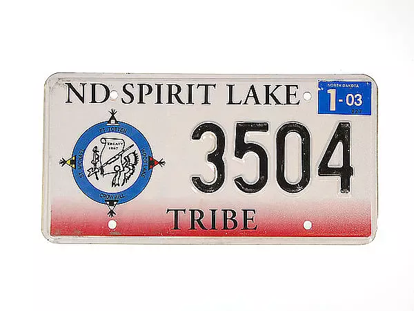 Bild von   us nummernschild nd spirit lakjpg | fotogeschenkideende 🎀 Geschenke mit eigenem Foto Motiv o Text
