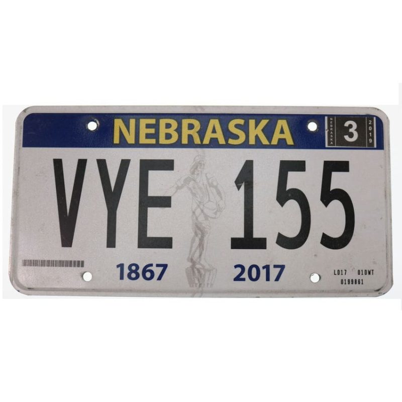 Bild von   us kennzeichen nebraska  jajpg | fotogeschenkideende 🎀 Geschenke mit eigenem Foto Motiv o Text