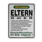 Bild von   funschild firma eltern gmbhjpg | fotogeschenkideende 🎀 Geschenke mit eigenem Foto Motiv o Text