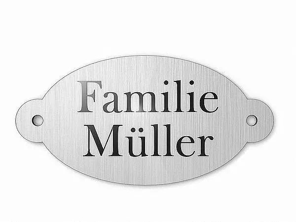 Bild von   briefkastenschild edelstahljpg | fotogeschenkideende 🎀 Geschenke mit eigenem Foto Motiv o Text
