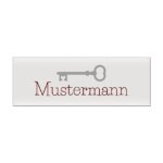Bild von   namensschild aus aluminium mitjpg | fotogeschenkideende 🎀 Geschenke mit eigenem Foto Motiv o Text