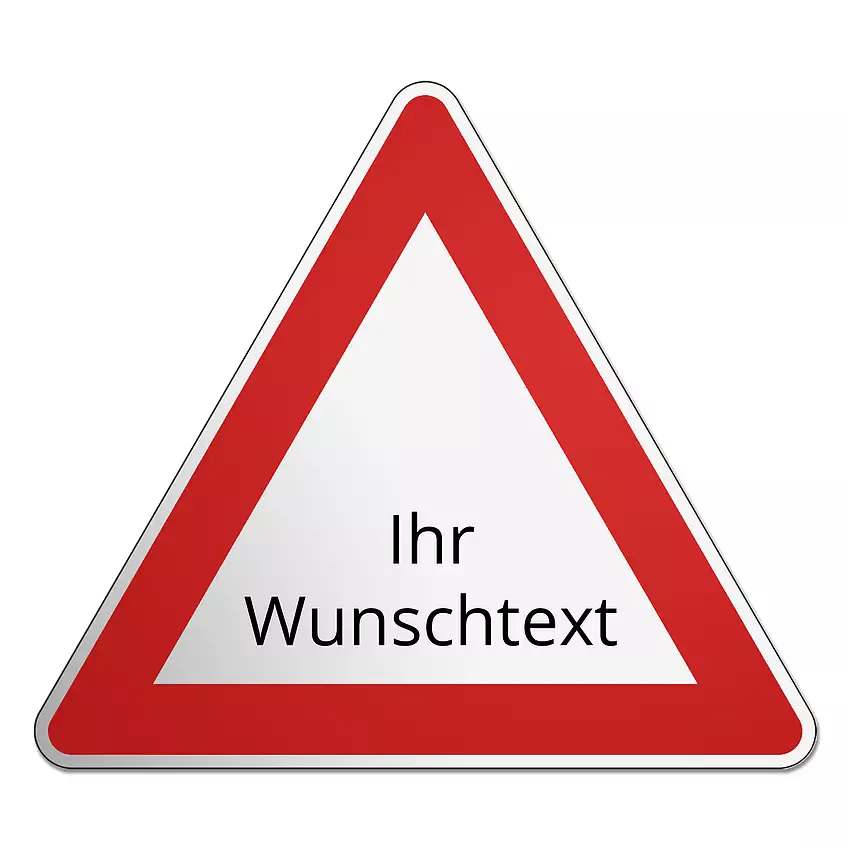 Bild von   gefahrenzeichen mit wunschtextjpg | fotogeschenkideende 🎀 Geschenke mit eigenem Foto Motiv o Text