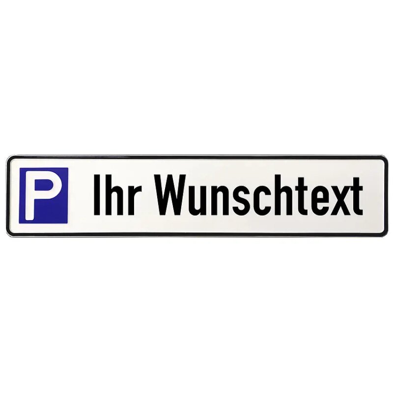 Bild von   parkplatzschild mit wunschtextjpg | fotogeschenkideende 🎀 Geschenke mit eigenem Foto Motiv o Text