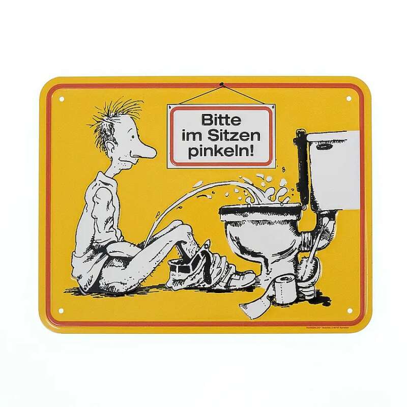 Bild von   lustiges toilettenschild stehpjpg | fotogeschenkideende 🎀 Geschenke mit eigenem Foto Motiv o Text