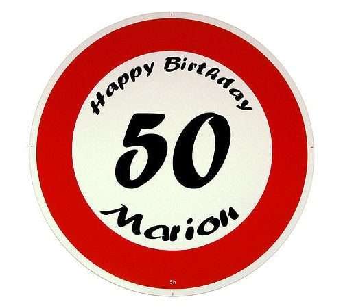 Bild von   verkehrsschild happy birthdayjpg | fotogeschenkideende 🎀 Geschenke mit eigenem Foto Motiv o Text