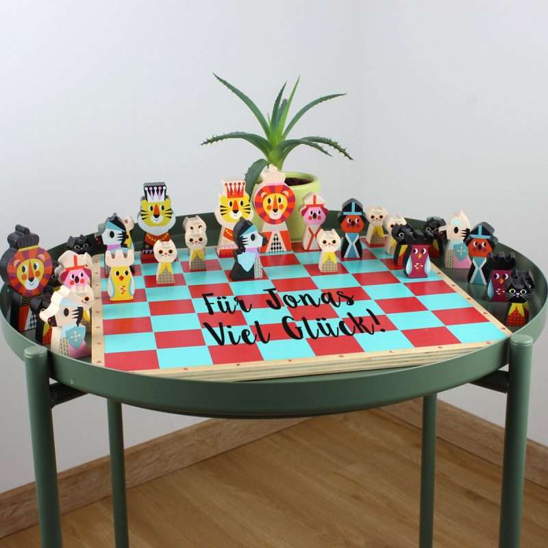 Bild von   mein erstes schachspiel mit pejpg | fotogeschenkideende 🎀 Geschenke mit eigenem Foto Motiv o Text