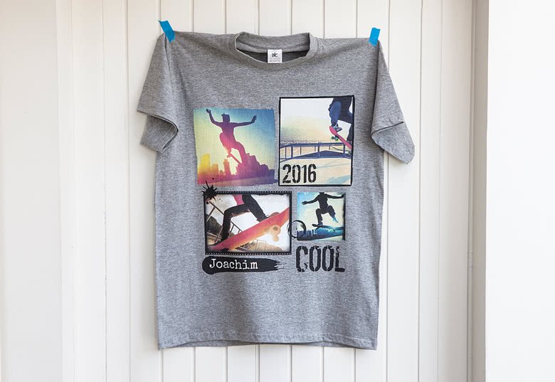 Bild von   t shirt grau ljpg | fotogeschenkideende 🎀 Geschenke mit eigenem Foto Motiv o Text