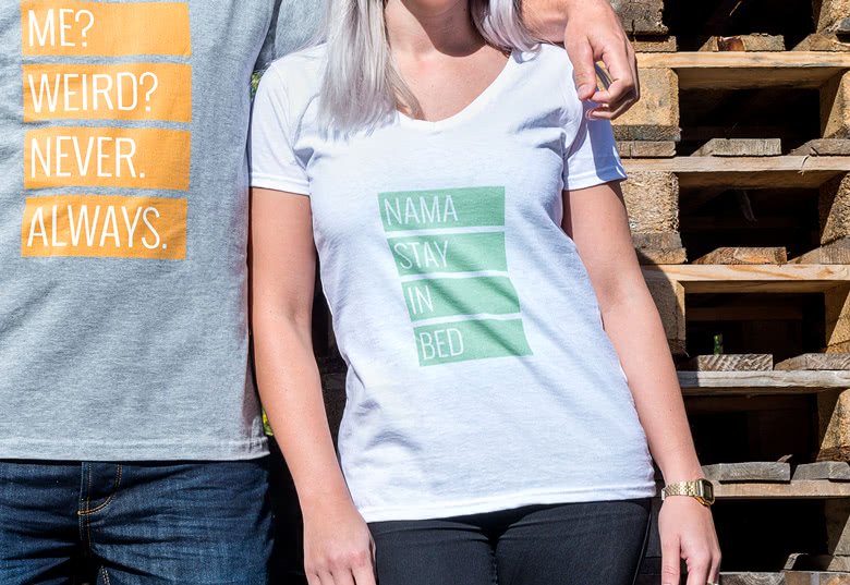 Bild von   frauen t shirt weiss sjpg | fotogeschenkideende 🎀 Geschenke mit eigenem Foto Motiv o Text