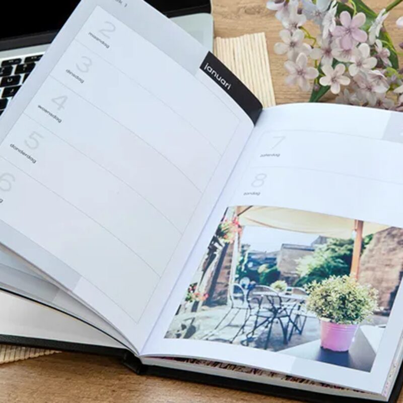 Bild von   foto agenda deluxe lederoptikjpg | fotogeschenkideende 🎀 Geschenke mit eigenem Foto Motiv o Text